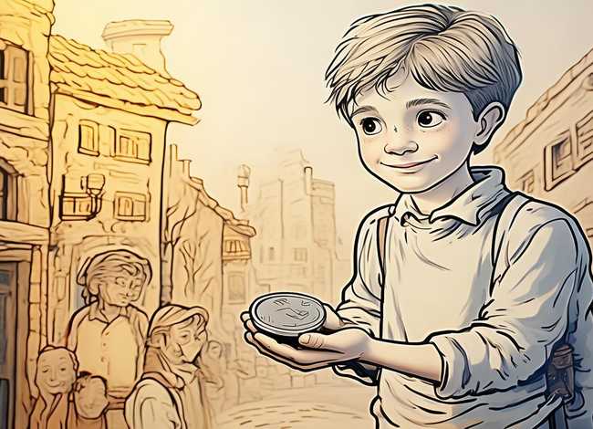 诚实守信故事绘本（诚实守信故事绘本线稿图片）