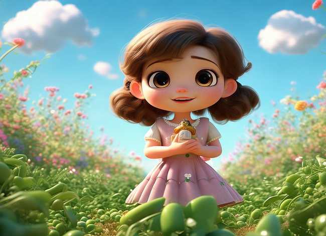 幼儿故事豌豆姑娘（幼儿故事豌豆姑娘图片）