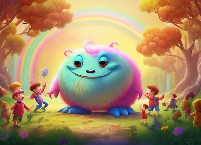 儿童故事怪兽的故事200字、怪兽的故事幼儿故事