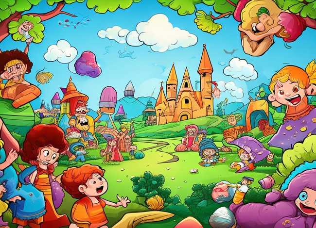 儿童漫画故事带图；少儿漫画故事