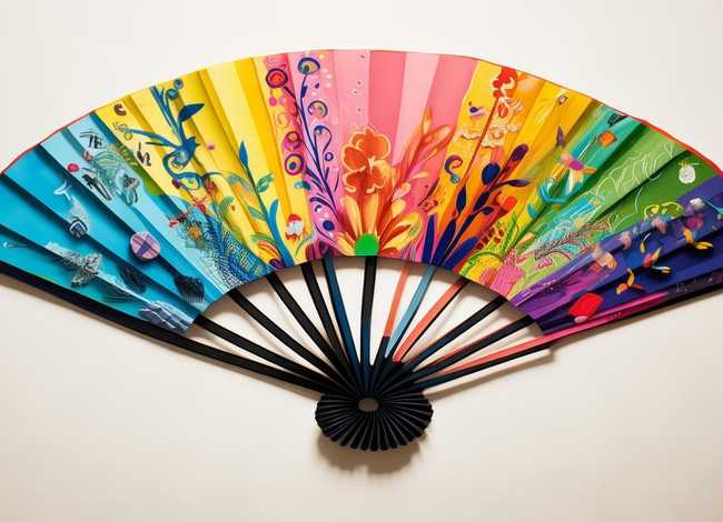 儿童团扇创意画图片 - 儿童团扇创意画图片大全