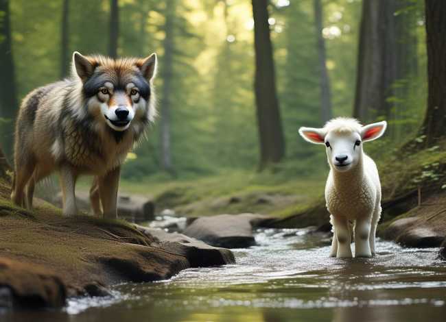 狼与小羊故事大全；狼与小羊故事大全视频