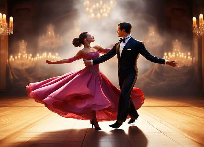 国标舞动画片；国标舞动画图片