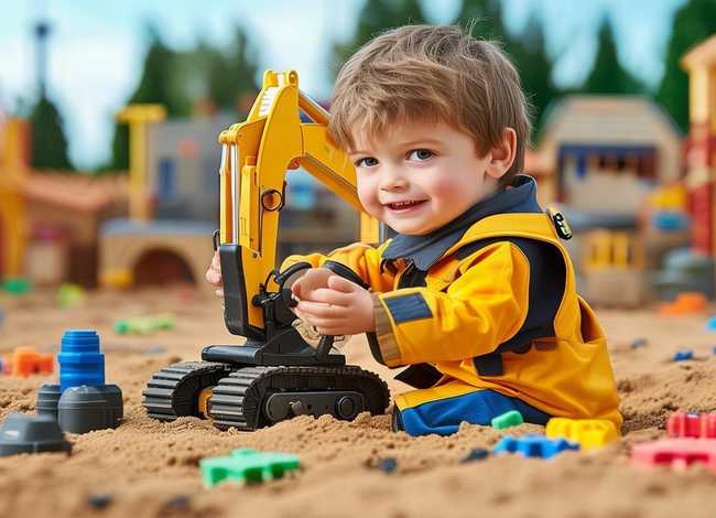 挖掘机的儿童小故事（少儿挖掘机的故事视频）