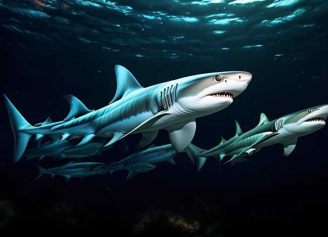 故事 鲨鱼；故事鲨鱼一家