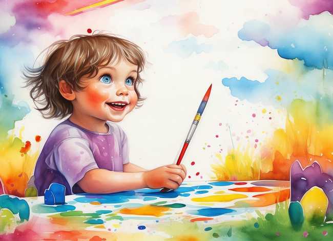 水彩笔画儿童画、儿童水彩笔画怎么画