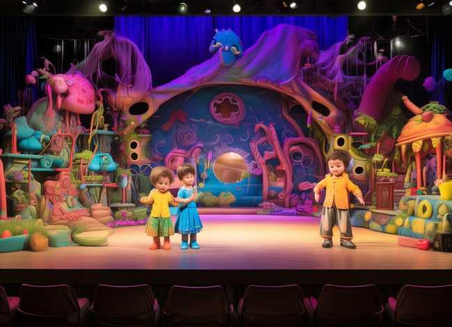 儿童故事四人舞台剧完整版、四人幼儿舞台剧