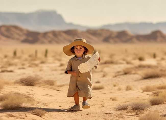 沙漠迷路的儿童故事；在沙漠里迷路的故事