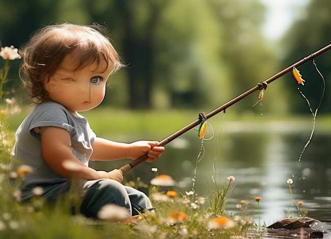 关于儿童钓鱼的故事 钓鱼的幼儿故事