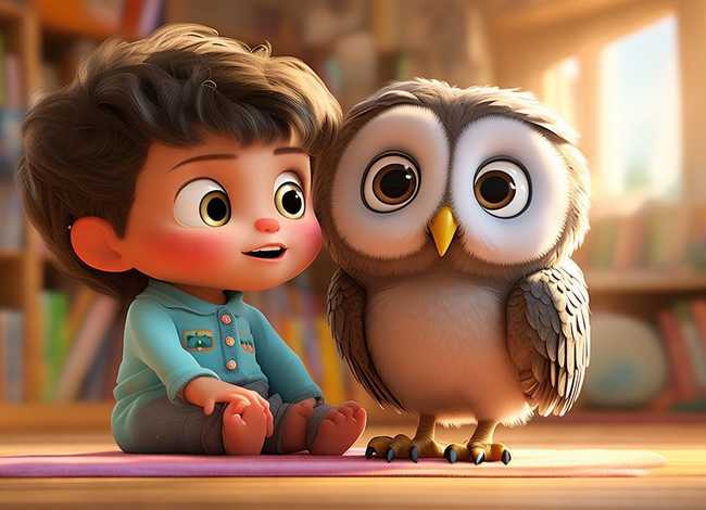 猫头鹰的儿童故事（猫头鹰的故事幼儿）