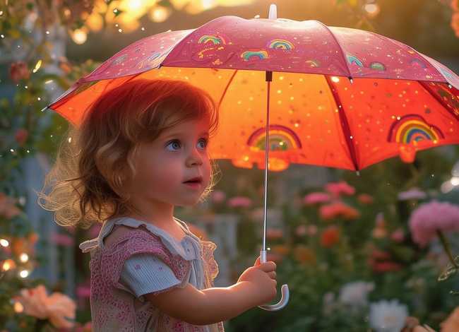 伞的故事儿童完整版 - 伞的幼儿故事