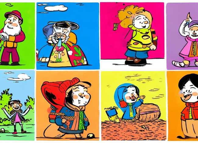 成语故事10幅简笔画有颜色 成语故事10幅简笔画有颜色怎么画