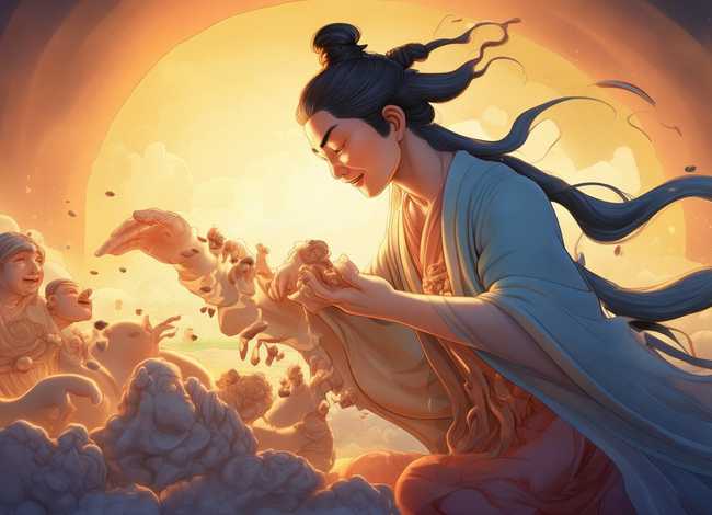 女娲造人的故事动画片；女娲造人的故事动画片在线观看