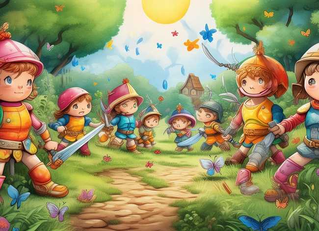 儿童打仗的真实故事；适合小孩听的打仗故事