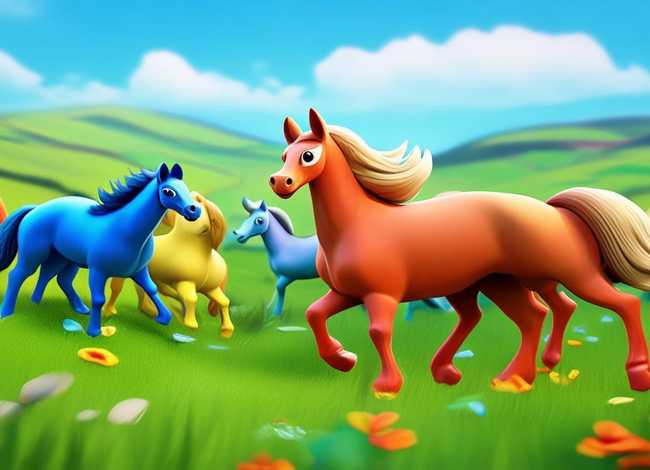 马儿童故事视频 - 少儿视频故事小马的故事