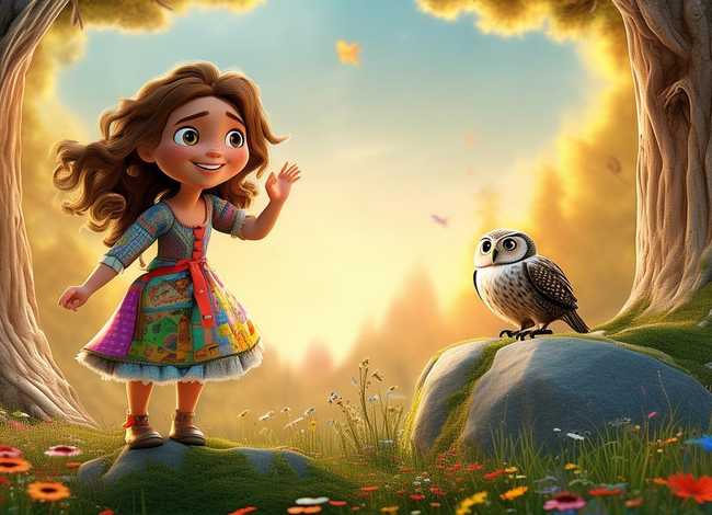 儿童故事聪明的姑娘 聪明的姑娘故事视频