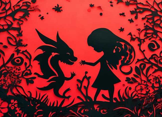 剪纸小故事简短，剪纸小故事简短50字左右