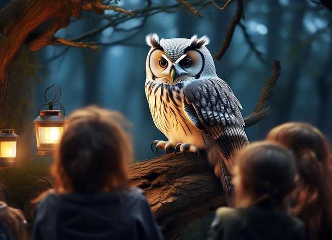 猫头鹰儿童寓言故事；猫头鹰的寓言故事