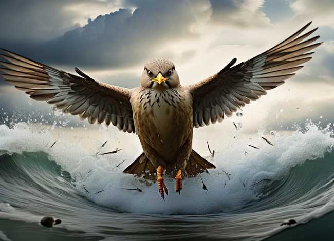 精卫填海英文故事；精卫填海英文故事80词加翻译50字