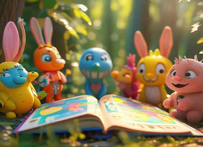 故事动物儿童（动物故事幼儿）