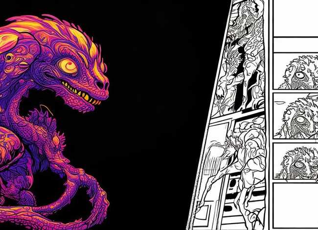 插画连环画区别、插画和连环画的区别