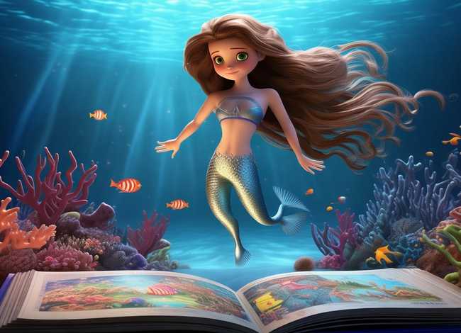 儿童故事美人鱼故事书 美人鱼少儿故事