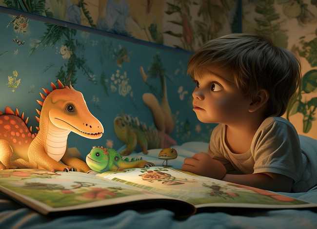 恐龙儿童睡前故事，恐龙幼儿睡前故事