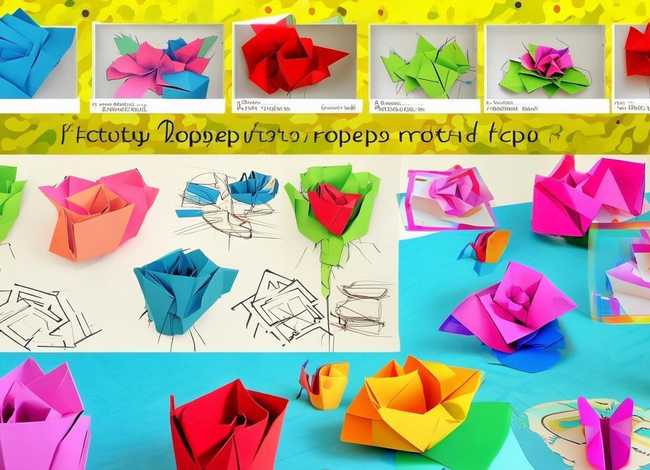 玫瑰的故事儿童折纸，玫瑰折纸大全步骤图解 儿童