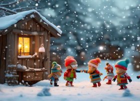儿童故事下雪了表演；幼儿故事下雪了内容