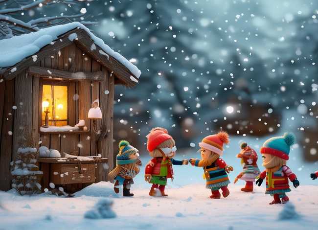 儿童故事下雪了表演；幼儿故事下雪了内容