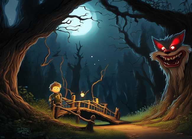 儿童故事经典吓人、幼儿吓人的故事