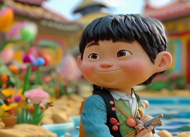 儿童故事司马光表演 - 少儿故事司马光