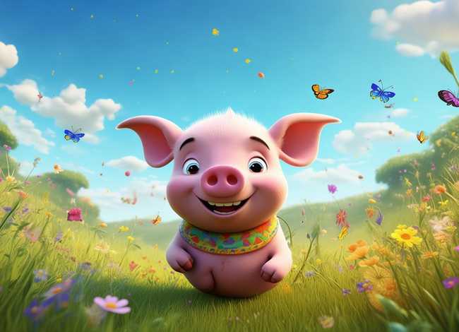 动画小猪故事；动画小猪故事图片