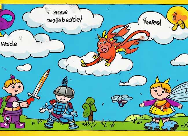 儿童手绘连环画6张故事（儿童手绘连环画6张带文字）