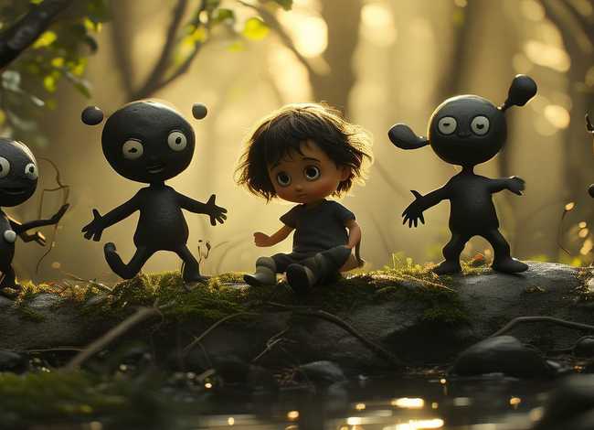 影子的故事绘本故事；讲述影子故事的绘本