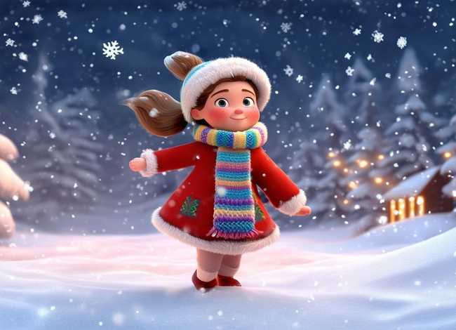 儿童动画小雪的故事；幼儿故事小雪花原文