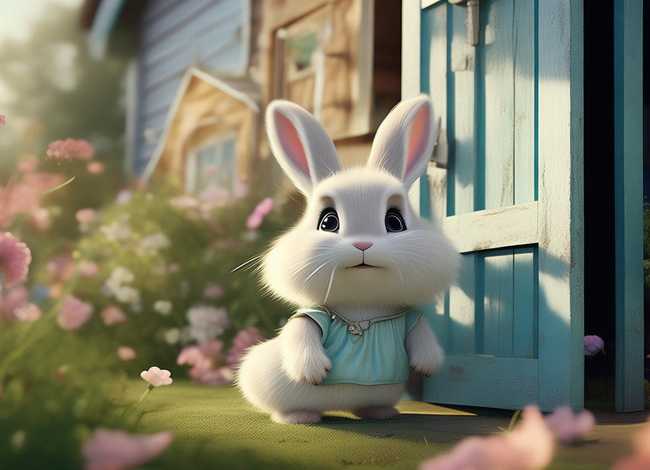 儿童故事小兔子乖乖把门打开；小兔子乖乖把门开开故事文字