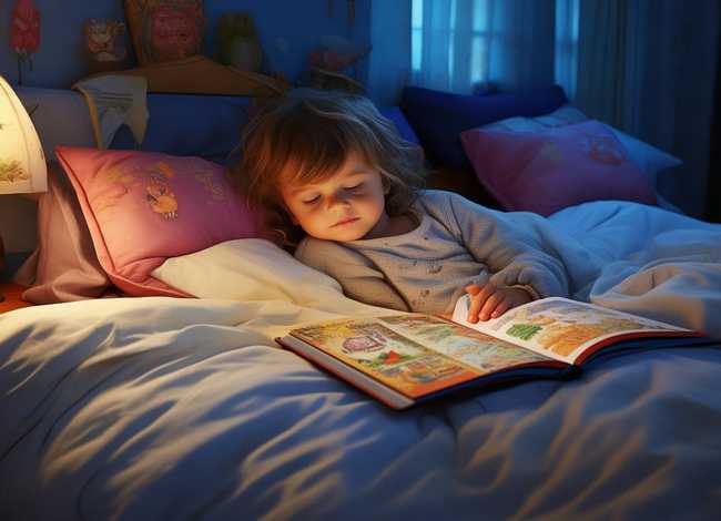 儿童听故事睡前；小朋友睡前听故事