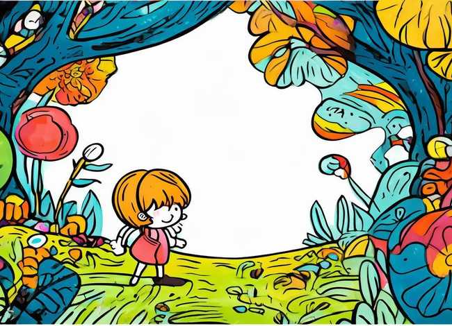 儿童探险简笔画；儿童探险简笔画怎么画