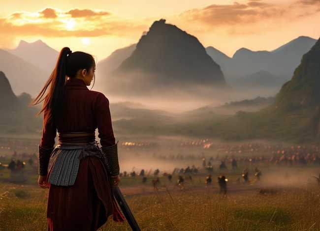 儿童故事木兰从军背景视频；木兰从军故事背景音乐