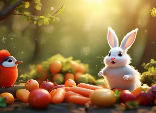 儿童故事挑食的小燕子 挑食的小兔子故事视频