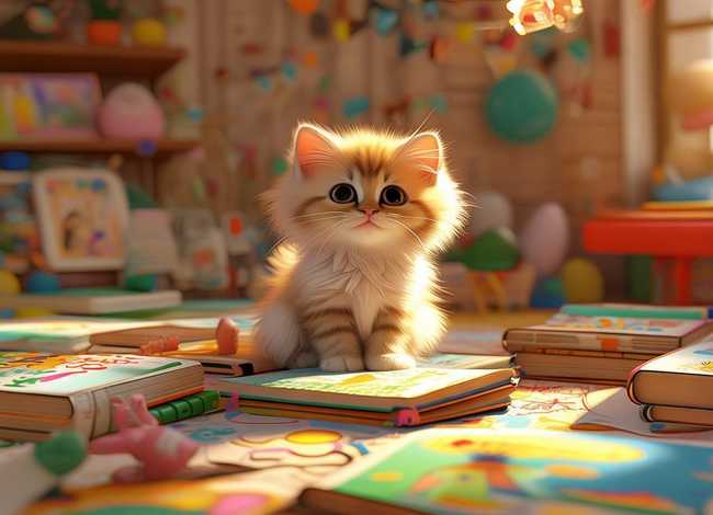 小猫的故事幼儿故事；小猫的故事幼儿故事绘画