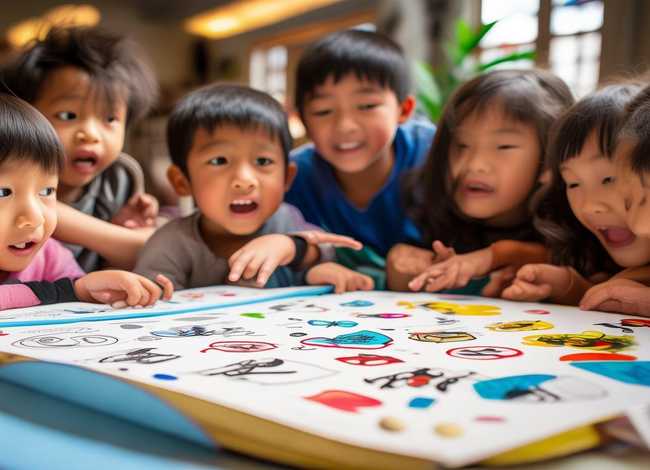 形近字儿童故事、汉字形近字的故事