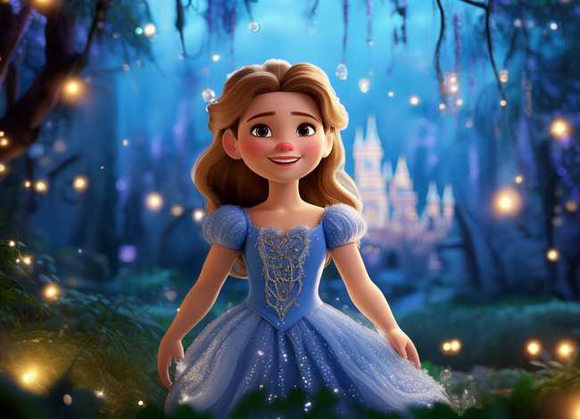 灰姑娘童话故事儿童完整版图片 灰姑娘童话图片大全