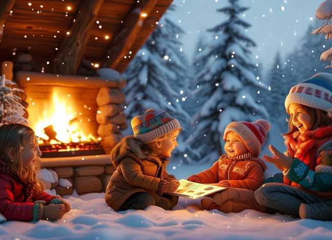 儿童冬天的故事完整版 儿歌冬天的故事