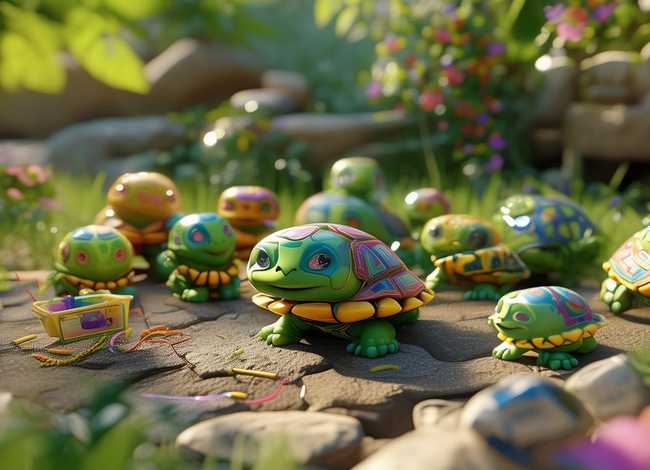 小乌龟幼儿故事、小乌龟幼儿故事串词