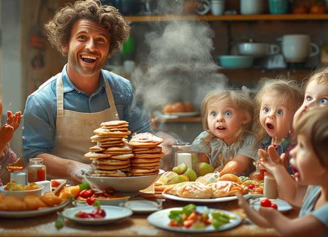 送上门的大餐儿童故事、送上门的早餐