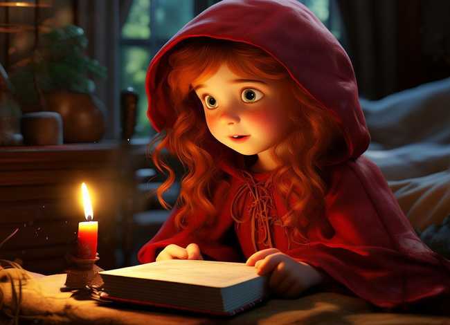 小红帽的故事完整版儿童故事书 小红帽的故事原版 睡前故事