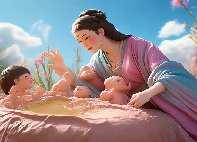 女娲造人儿童绘本;女娲造人儿童绘本怎么画 女娲造人儿童绘本;女娲造人儿童绘本怎么画