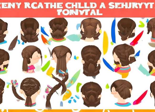 儿童麻花辫的编法图解教程 儿童麻花辫的编法图解教程图片